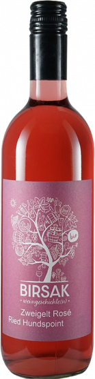 2024 Zweigelt Rosé Ried Hundspoint Röschitz trocken Bio - Weinbau Birsak