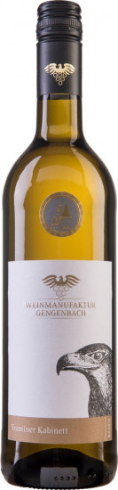 2016 Traminer Kabinett lieblich - Weinmanufaktur Gengenbach