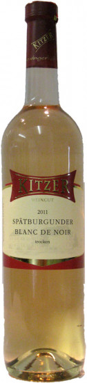 2011 Spätburgunder Blanc de Noir Spätlese trocken - Weingut Kitzer