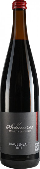 2025 Traubensaft rot alkoholfrei - Weingut Schaurer
