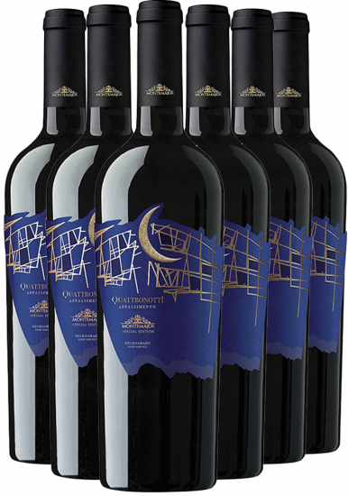 Montemajor Quattronotti Negroamaro Salento IGP-Paket - Montemajor