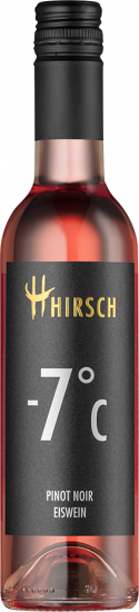 2024 »-7°C« Pinot Noir Rosé Eiswein Großes Geweih süß 0,375 L - Christian Hirsch