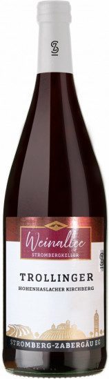 2023 Hohenhaslacher Kirchberg Trollinger halbtrocken 1,0 L - Weingärtner Stromberg-Zabergäu