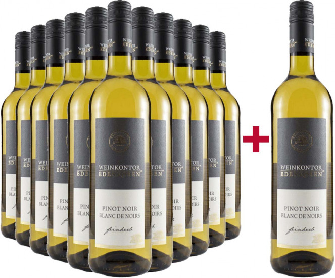 11+1 Paket Blanc de Noirs feinherb - Weinkontor Edenkoben (Winzergenossenschaft Edenkoben)