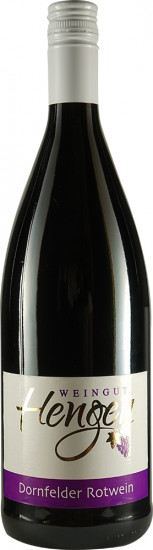 2024 Dornfelder lieblich 1,0 L - Weingut Hengen