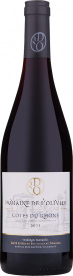 2024 Rouge Cuvée Côtes du Rhône AOP trocken - Domaine de l'Olivier