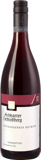 2023 Spätburgunder Schlossberg Edition Bestes Fass trocken - Winzergenossenschaft Achkarren