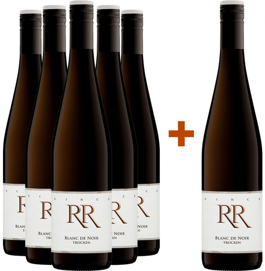 5+1 Paket Blanc de Noir trocken - Weingut Richard Rinck