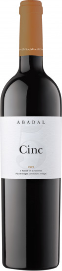 2019 5 Cinc Pla de Bages DO trocken - Abadal