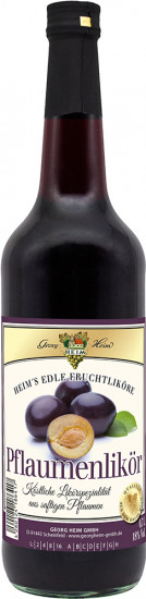 Pflaumenlikör 0,7 L - Weinkellerei Georg Heim GmbH