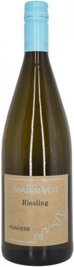 2021 Riesling feinherb 1,0 L - Weingut Später-Veit