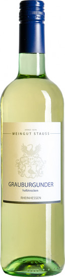 2023 Grauburgunder halbtrocken - Weingut Stauss