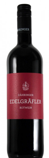 2011 Edelgräfler Cuvée rot ECOVIN QbA trocken 0,375 L - Weingut Zähringer