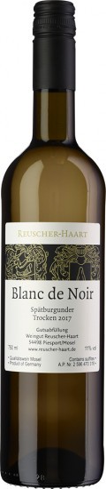 2017 Spätburgunder Blanc de Noir trocken - Weingut Reuscher-Haart