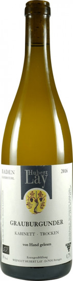 2024 Grauer Burgunder Gutswein trocken Bio - BIO Weingut Lay