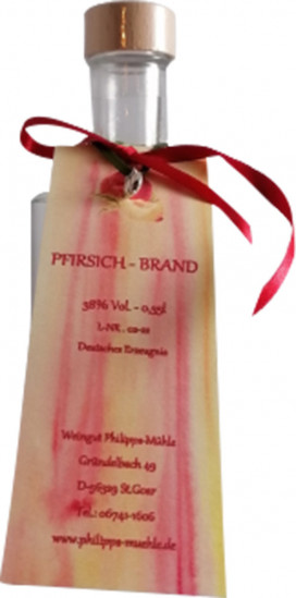 Pfirsichbrand 0,35 L - Weingut Philipps-Mühle