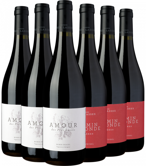 Domaine des Prés Lasses Rotwein Kennenlern-Paket Bio - Domaine des Prés Lasses