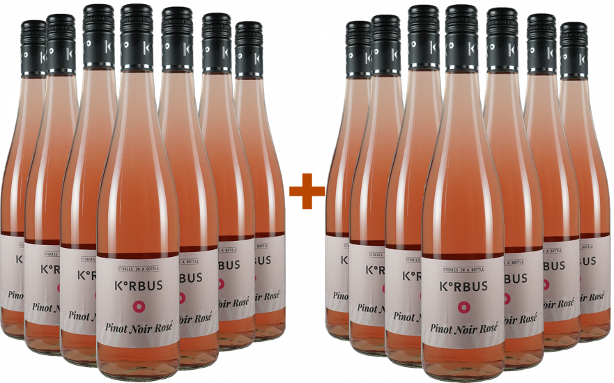 7+7 Paket Pinot Noir Rosé - Korbus Wine