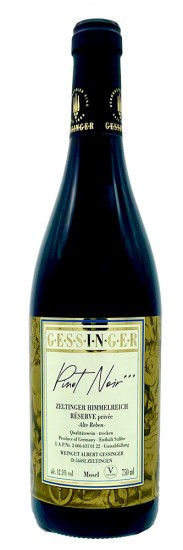 2020 Zeltinger Himmelreich Pinot Noir RESERVE privée trocken - Weingut Gessinger