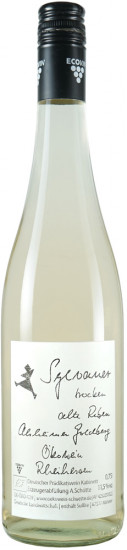 2021 Alsheimer Goldberg Sylvaner -Alte Reben- Silvaner trocken Bio - ÖkoWein Theo Schütte