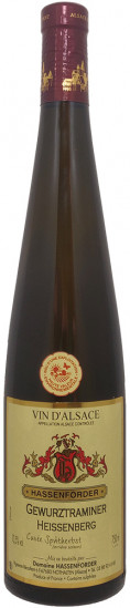2022 Gewurztraminer Heissenberg Cuvée Spätherbst Alsace AOP süß - Domaine Hassenforder