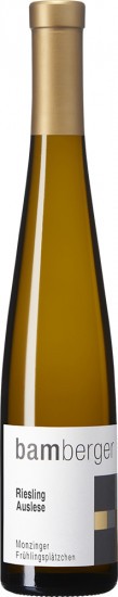2015 Frühlingsplätzchen Riesling Auslese 0,5L - Wein- und Sektgut Bamberger