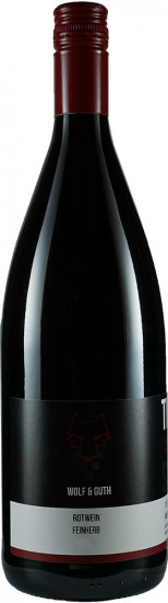 2023 Rotwein feinherb 1,0 L - Weingut Wolf & Guth