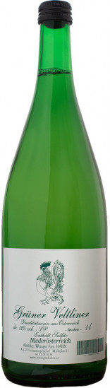 Grüner Veltliner trocken 1,0 L - Weingut Fam. Hahn