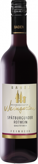 2022 Weingarten Spätburgunder Rw Qw feinherb - Markgräfler Winzer  