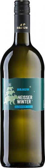 { Heißer Winter Glühwein weiß 1,0 L - Familienweingut Braun