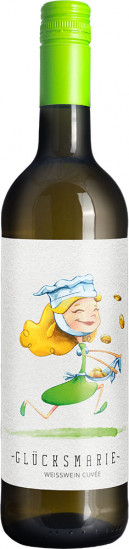 2024 Glücksmarie Weißweincuvee halbtrocken - Weingut Gaufer