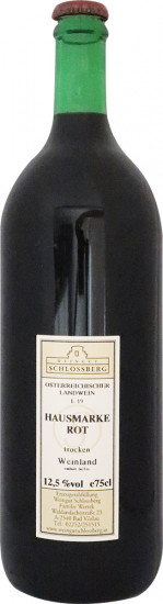 Hausmarke Rot trocken 1,0 L - Weingut Schlossberg