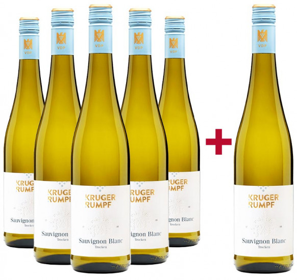 5+1 Sauvignon Blanc Paket - Weingut Kruger-Rumpf