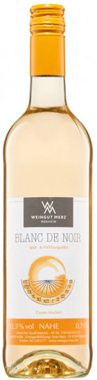 2022 Blanc de Noir trocken - Weingut Merz