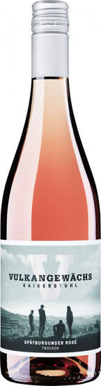 2024 Vulkangewächs Spätburgunder Rosé, 0,75 L, Region Kaiserstuhl, Baden trocken - Oberrotweiler Winzerverein