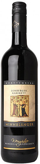 2023 Lemberger **, Minnesänger halbtrocken - Horrheim-Gündelbach