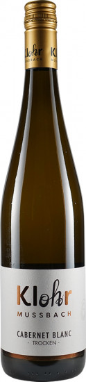 2019 Cabernet Blanc trocken - Weingut Edgar Klohr