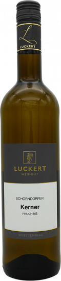 2025 Schorndorfer Kerner - fruchtig halbtrocken - Weingut Hartmut Luckert
