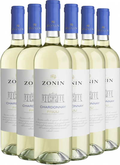 6er Paket Chardonnay Friuli Aquileia DOC - Casa Vinicola Zonin