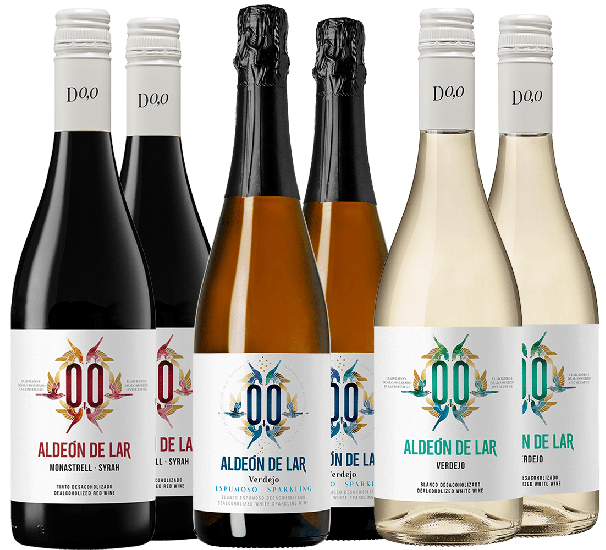 Pack Degustación Aldeón de Lar – Vinos Sin Alcohol - Paco Mulero