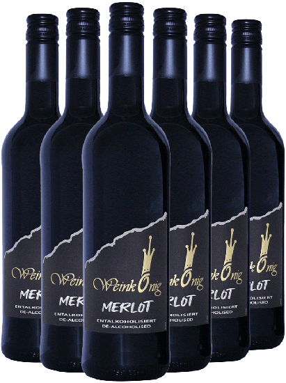 6er-Merlot-Probierpaket - Weinkellerei Weinkönig
