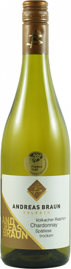 2024 Volkacher Ratsherr Chardonnay Spätlese trocken - Weingut Andreas Braun