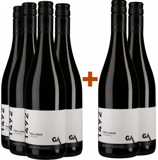 4+2 Paket Trollinger 1492 VDP.Gutswein trocken