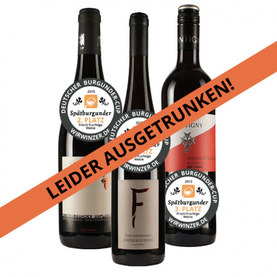 Siegerwein-Paket Spätburgunder / Frisch-fruchtiger Wein
