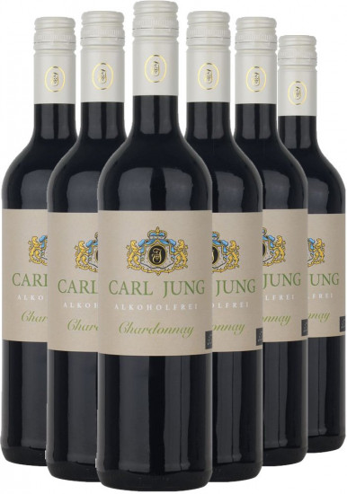 Chardonnay Entalkoholisierter Wein BIO (6 Flaschen) Bio - Carl Jung