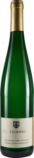 2018 Brauneberger Juffer-Sonnenuhr Riesling Spätlese halbtrocken - Weingut Dr. Leimbrock