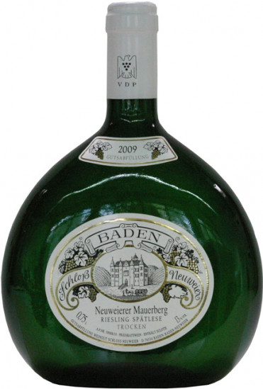 2011 Mauerberg Riesling Spätlese   VDP.ErsteLage lieblich - Schloss Neuweier