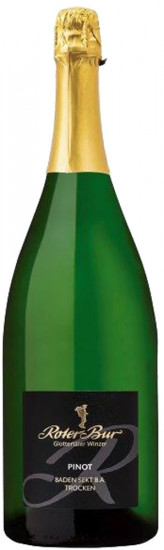 Pinot Sekt trocken 1,5 L - Roter Bur Glottertäler Winzer