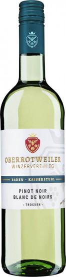 2025 Pinot Noir Blanc de Noirs, 0,75 L, Region Kaiserstuhl, Baden trocken - Oberrotweiler Winzerverein