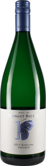 2015 Riesling trocken 1,0L // Weingut Becker - Heißbühlerhof
